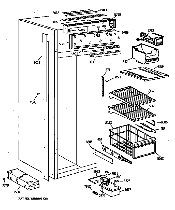 Freezer section