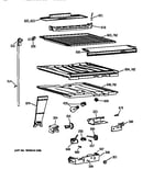 Compartment separator parts