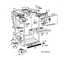GE TBX21NIXPRAA cabinet parts diagram