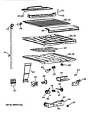 Compartment separator parts
