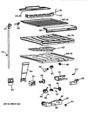 Compartment separator parts
