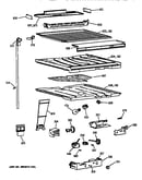 Compartment separator parts