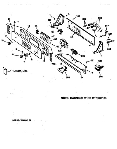 Controls & backsplash