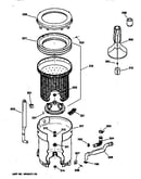 Tub, basket & agitator