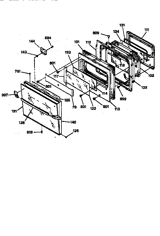 Oven door