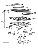 Compartment separator parts