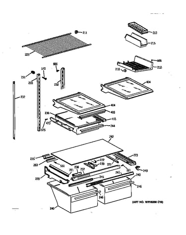 Shelf parts