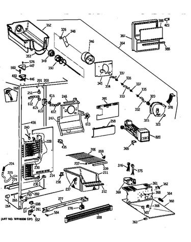 Freezer section