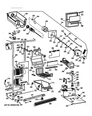 Freezer section