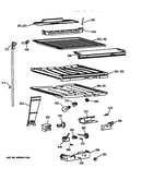 Compartment separator parts