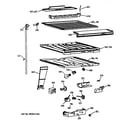GE TBX22VIZBRWW compartment separator parts diagram