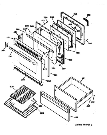 Door & drawer parts