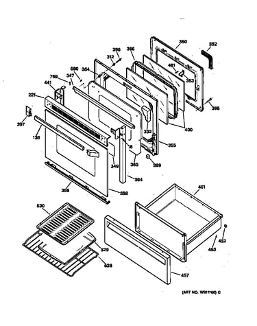 Door & drawer parts