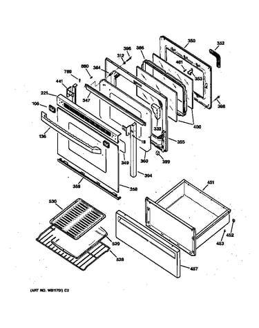 Door & drawer parts