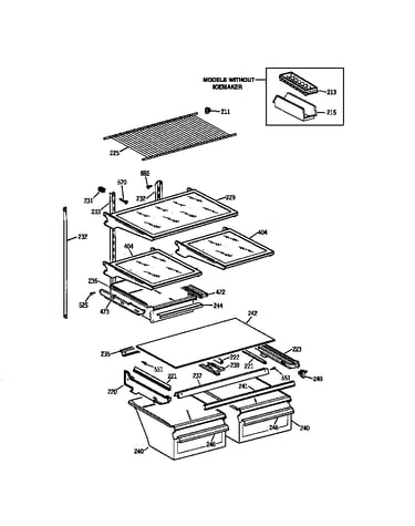 Shelf parts