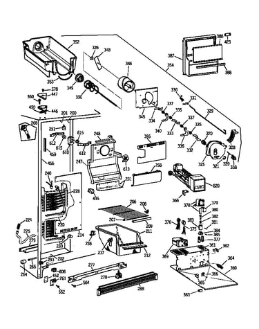 Freezer section