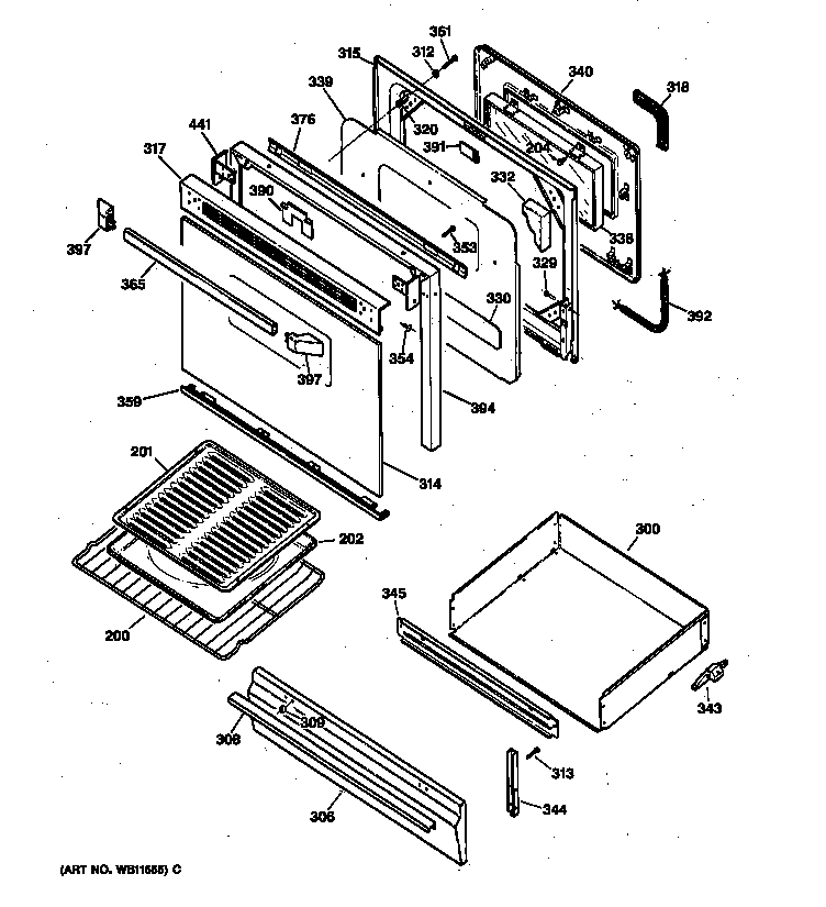 Door & drawer parts