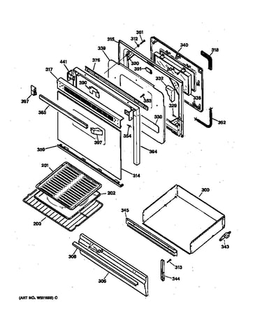 Door & drawer parts