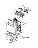 Escutcheon & door assembly