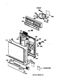 Escutcheon & door assembly