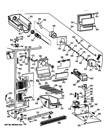 Freezer section