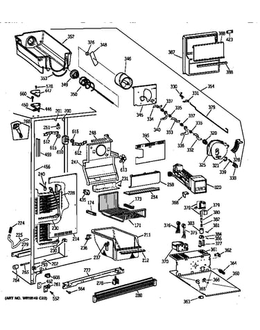 Freezer section