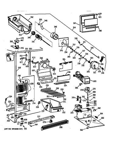 Freezer section