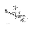GE PSD330Y-73WW motor-pump mechanism diagram