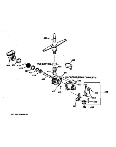 Motor-pump mechanism
