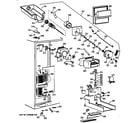 GE TFK30PFZAWW freezer section diagram