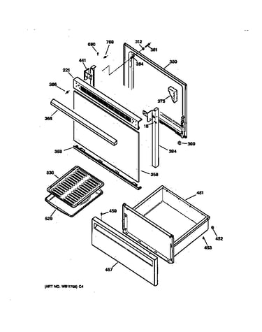 Door & drawer parts