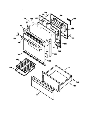 Door & drawer parts