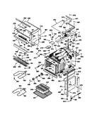 Body with microwave inclosure