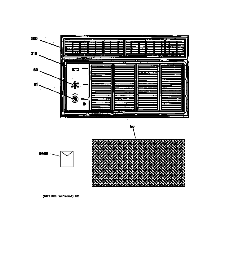 Front panel