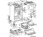 Hotpoint CTX17KAZDRWH cabinet diagram