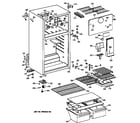 GE TBX18TAZFRAD cabinet diagram