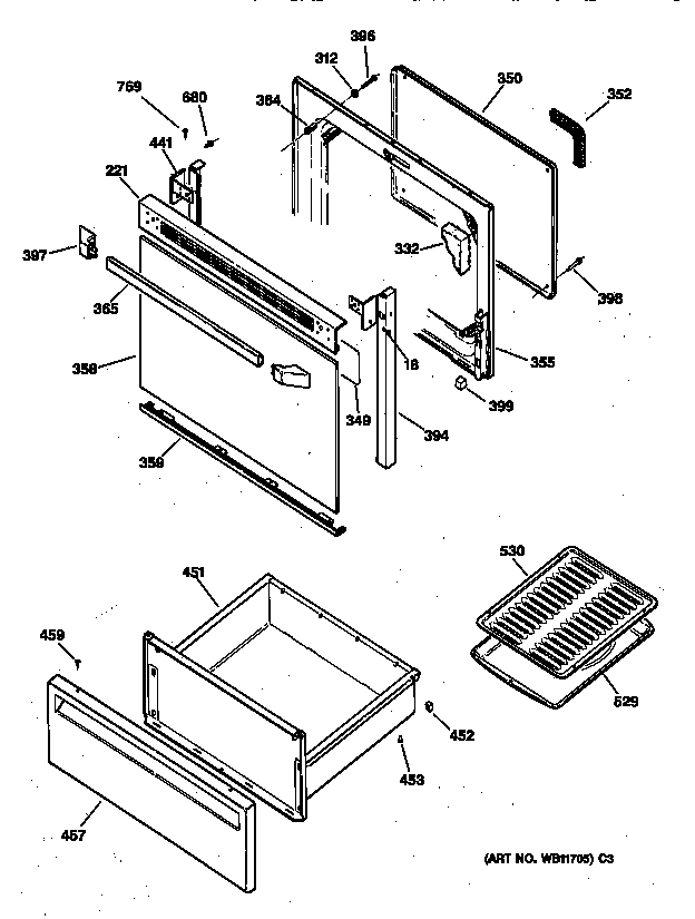 Door & drawer parts