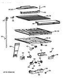 Compartment separator parts