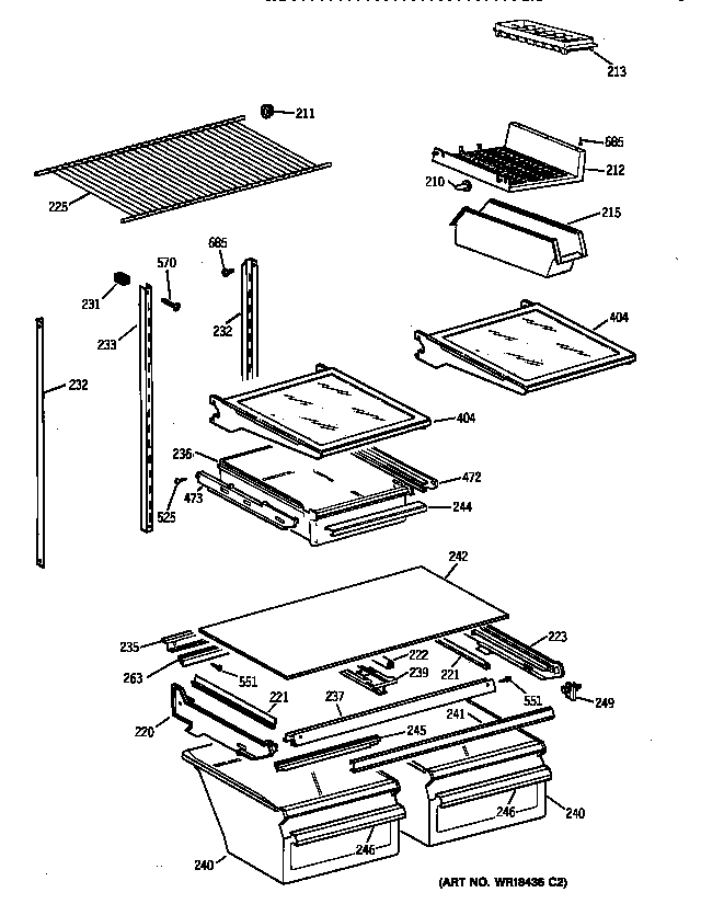 SHELF PARTS