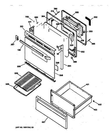 Door & drawer parts