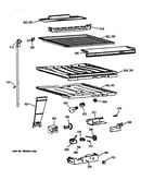 Compartment separator parts