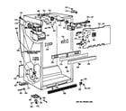 GE TBX18SIXNRAA cabinet parts diagram