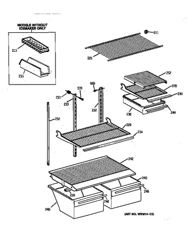 Shelf parts