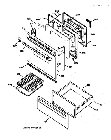 Door & drawer parts