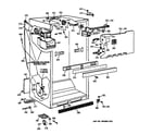 GE TBX19ZIZCRAA cabinet parts diagram