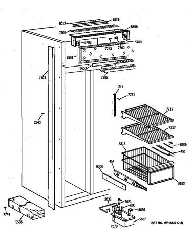 Freezer section