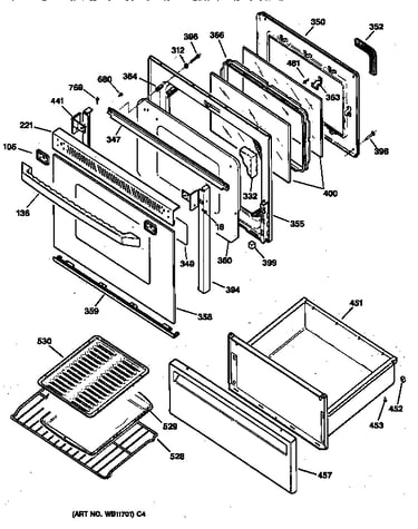 Door & drawer parts