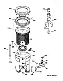 Tub, basket & agitator