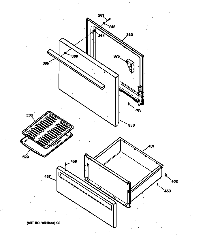 Door & drawer parts