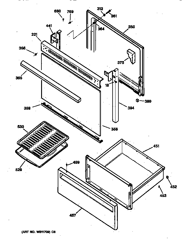 Door & drawer parts